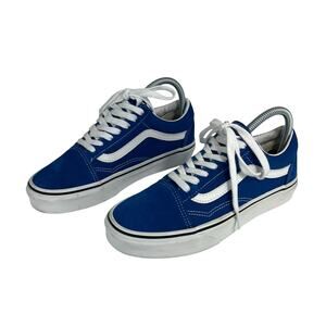 Vans Old Skool Skate Shoes Blue